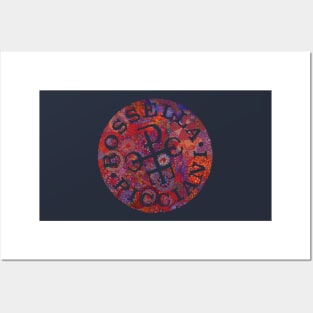 Rose Window (repeat pattern) Posters and Art